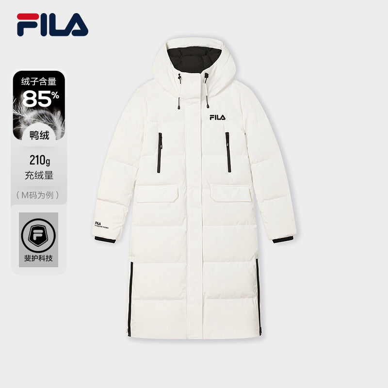 FILA CORE LIFESTYLE FILA ORIGINALE WINTER TENNIS CLUB Women Down Jacket (Black / Pink / White)