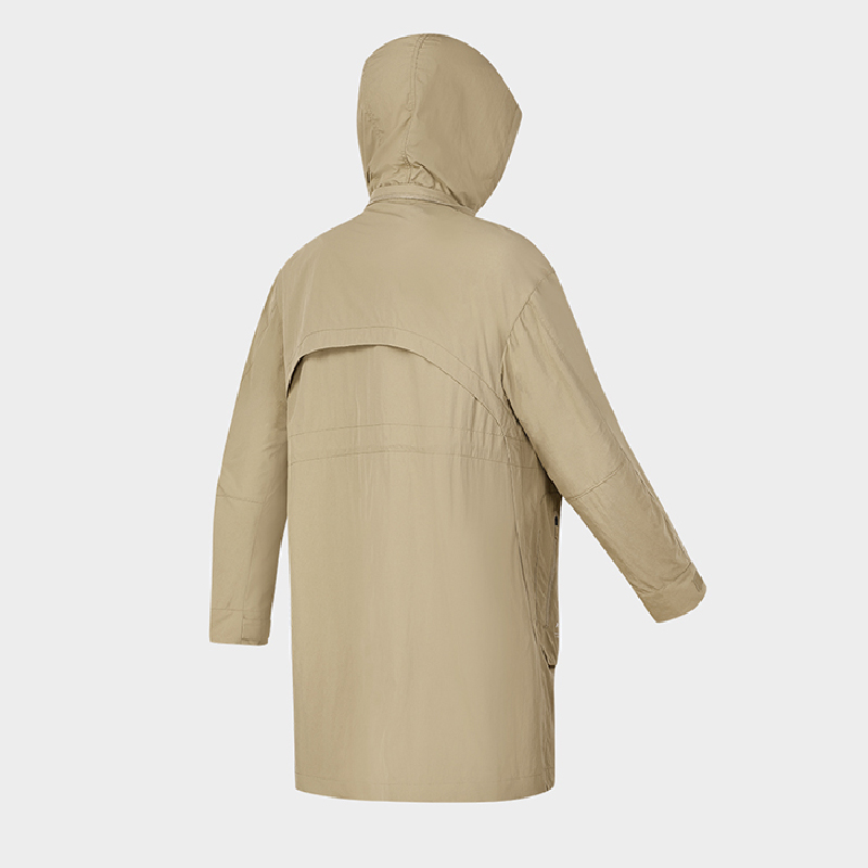 FILA CORE Women's DESERT ROAD-RV CAMPING ATHLETICS EXPLORE Woven Top in Beige
