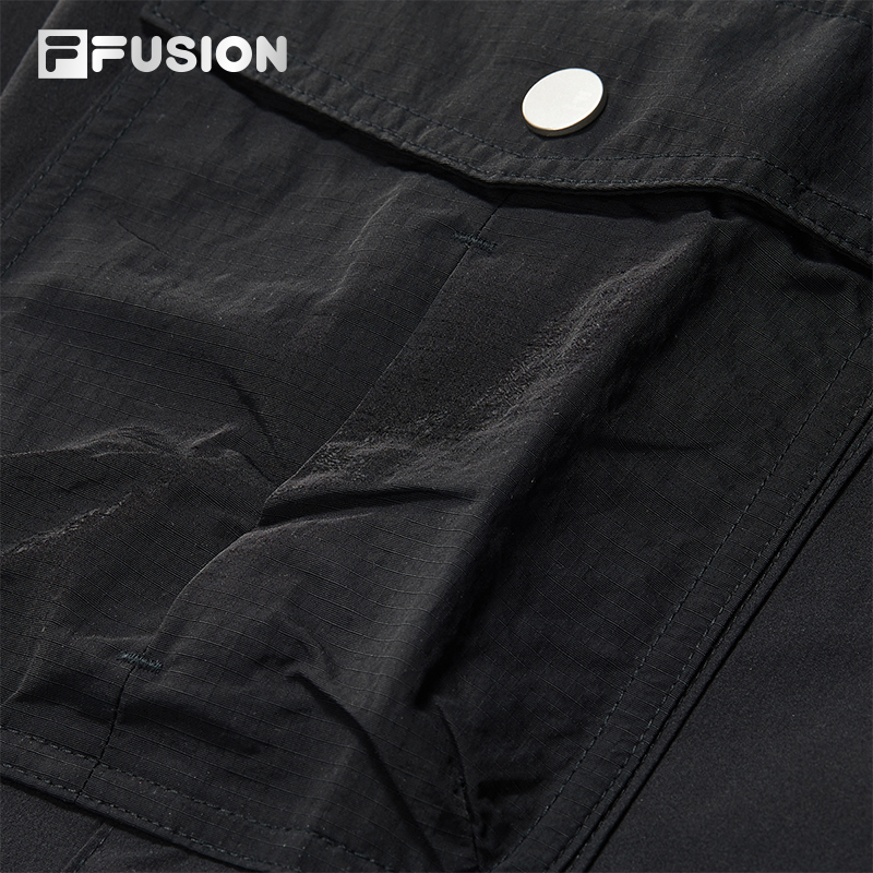 FILA FUSION INLINE FUSION X WORKWEAR WAVE BEAT Women Woven Pants (Black)