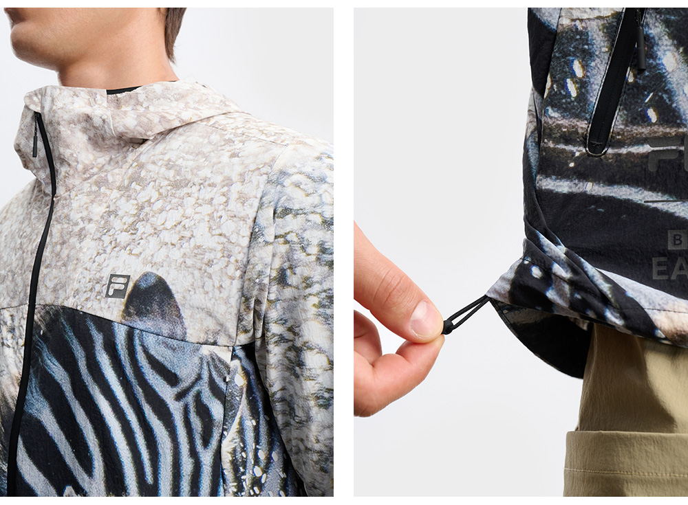 FILA CORE ATHLETICS EXPLORE NATURE'S WONDER Men Woven Top (Full Print)