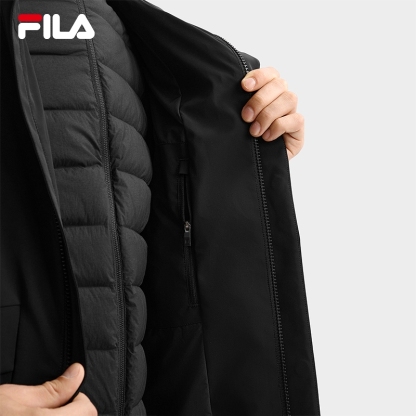 FILA CORE LIFESTYLE WHITE Men 2-piece Down Jacket