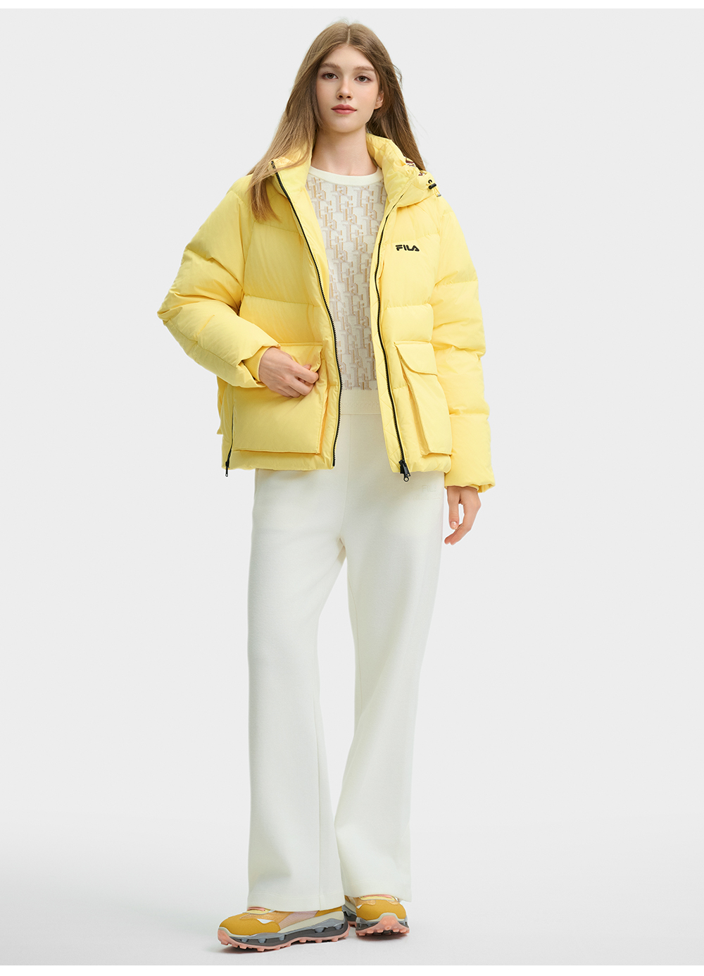 FILA CORE LIFESTYLE HERITAGE CLASSIC MONOGRAM Women Down