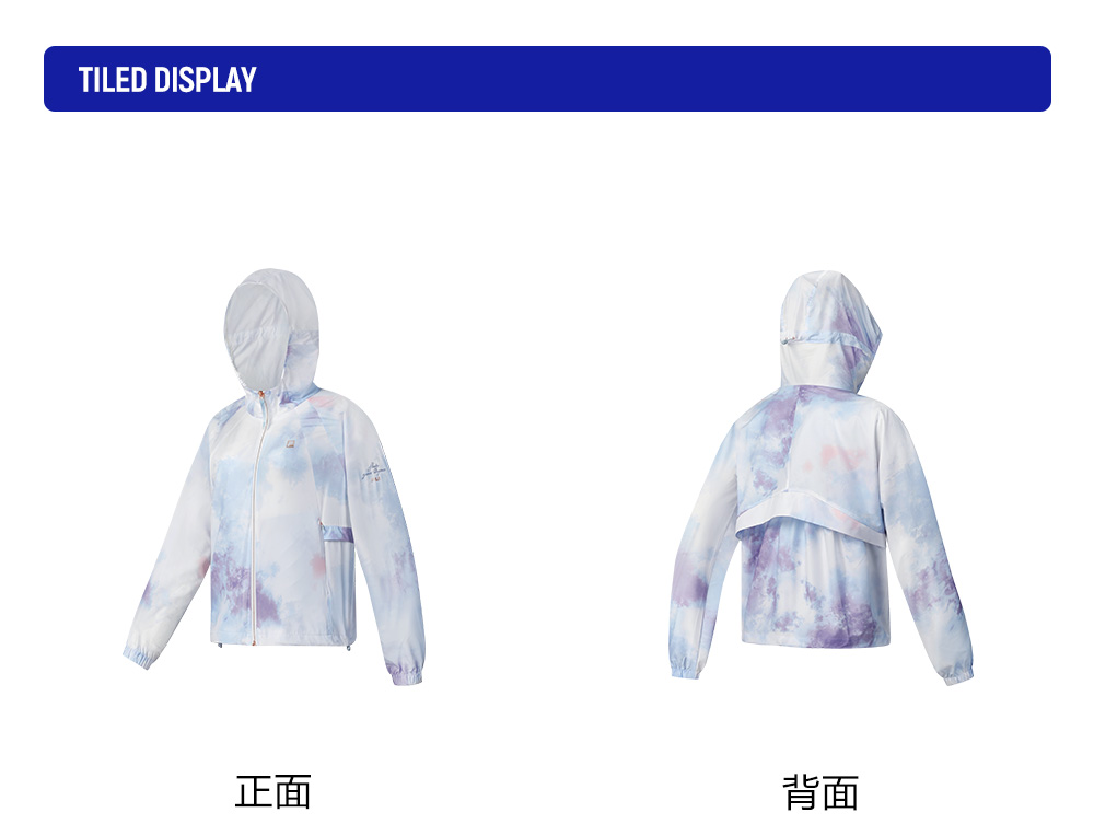 FILA CORE ATHLETICS FILA-FIT ARTE ELEGANTE Women Woven Jacket (Full Print)