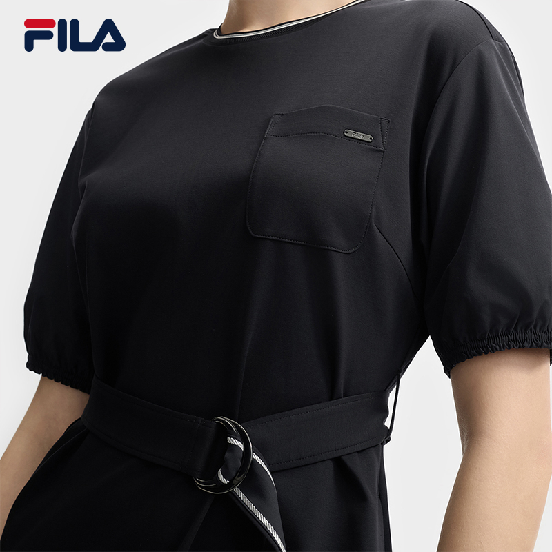 FILA CORE LIFESTYLE WHITE EVERYDAY ELEGANCE Women Dress