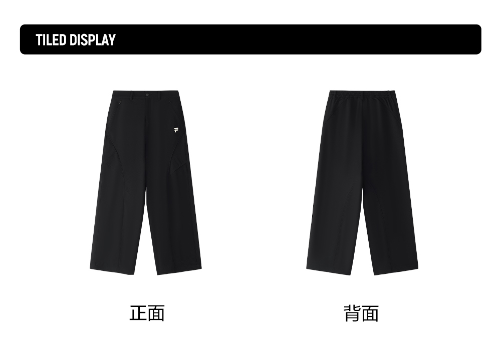 FILA FUSION INLINE URBAN TECH CITY PADDLERS - KAYAK FISHING Women Woven Pants (Black)