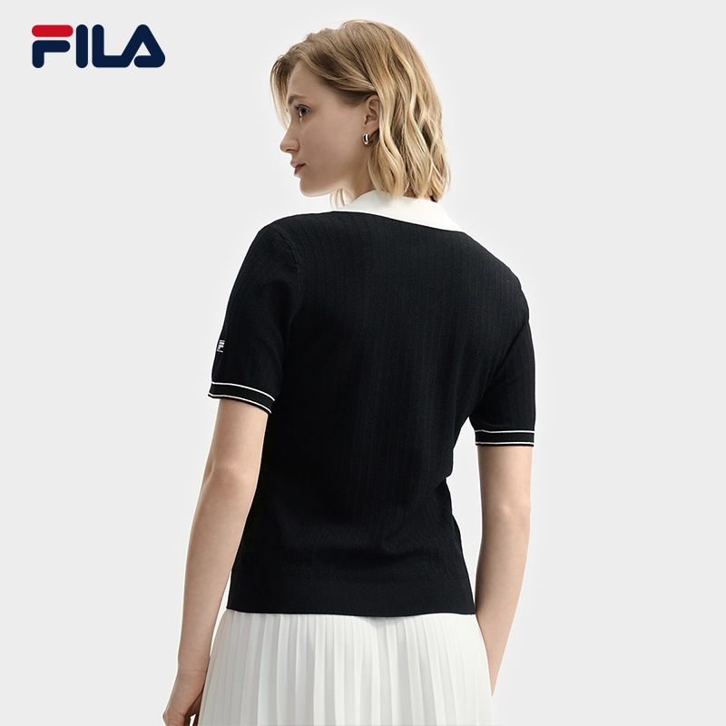 FILA CORE LIFESTYLE WHITE EVERYDAY ELEGANCE Women Knit Sweater