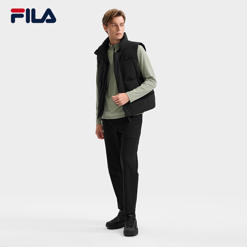 FILA CORE LIFESTYLE WHITE Men Woven Pants