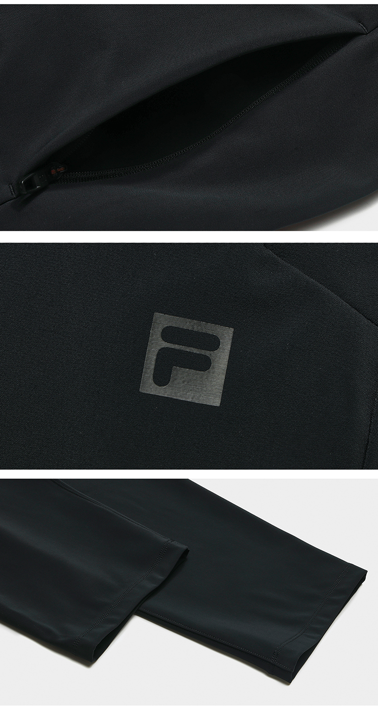 FILA CORE A.P. Men Woven Pants（Black)