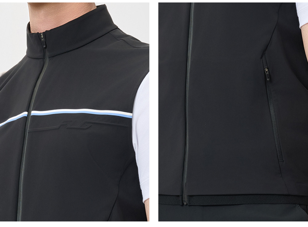 FILA CORE ATHLETICS GOLF STATELY FLORAL Men Vest (Black)