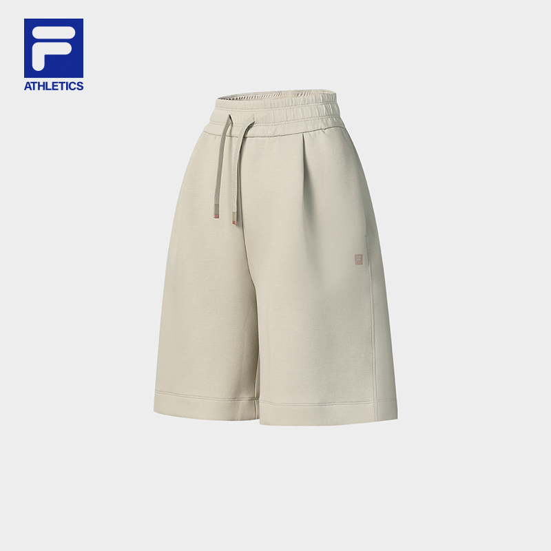 FILA CORE ATHLETICS FITNESS FILA-FIT SOFT POWER Women Knitted Shorts (Beige)