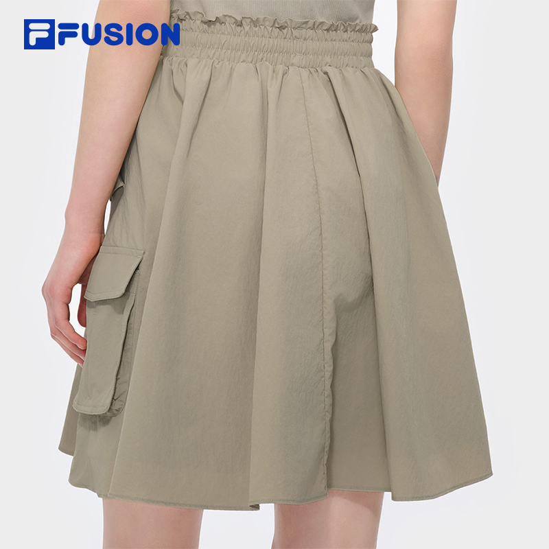 FILA FUSION INLINE CATEGORY CLUB - DRESSES Women Dress (Grey / Matcha Khaki)