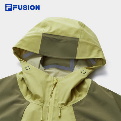FILA FUSION INLINE URBAN TECH VR IN VIRTUAL REALITY Men Two-Way Jacket (Yellow)