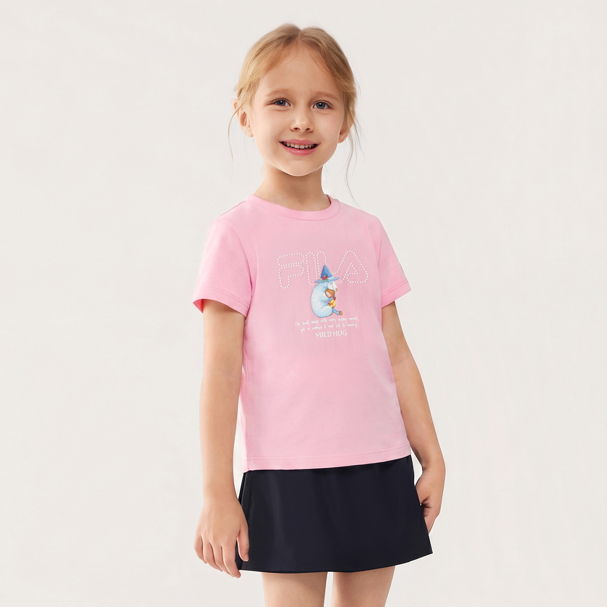 FILA KIDS CROSS OVER FILA X JIMMY Girls Short Sleeves T-Shirt