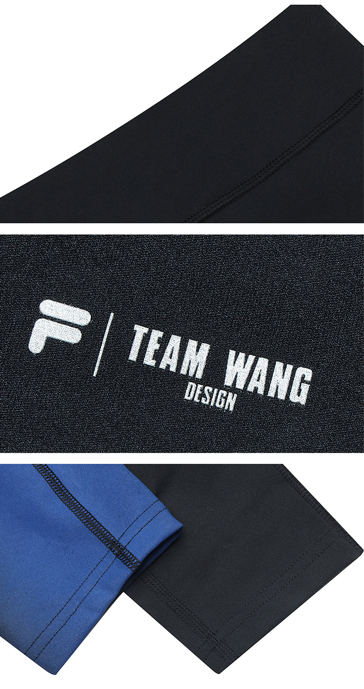 FILA FUSION x TEAM WANG DESIGN Men's Knit Leggings in Black