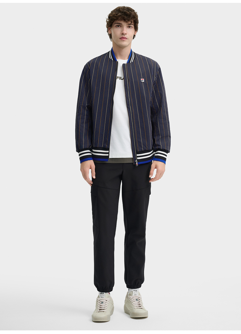 FILA CORE LIFESTYLE FILA ARCHIVE SETTANTA JACKET Men Woven Jacket (Navy)