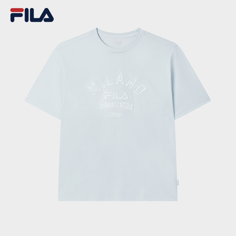 FILA CORE LIFESTYLE MILANO ART OF BRERA Men Short Sleeve T-shirt (Black / Light Blue / Grey / White)