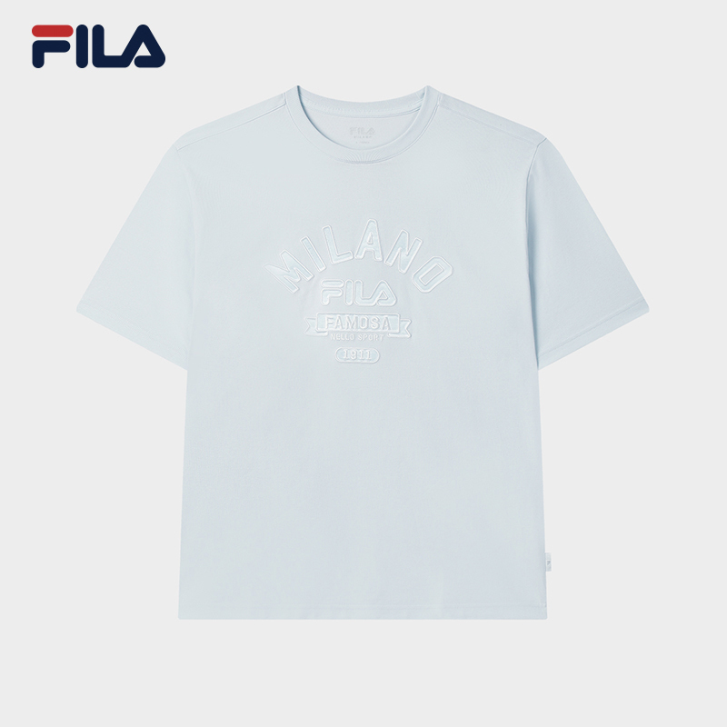 FILA CORE LIFESTYLE MILANO ART OF BRERA Men Short Sleeve T-shirt (Black / Light Blue / Grey / White)