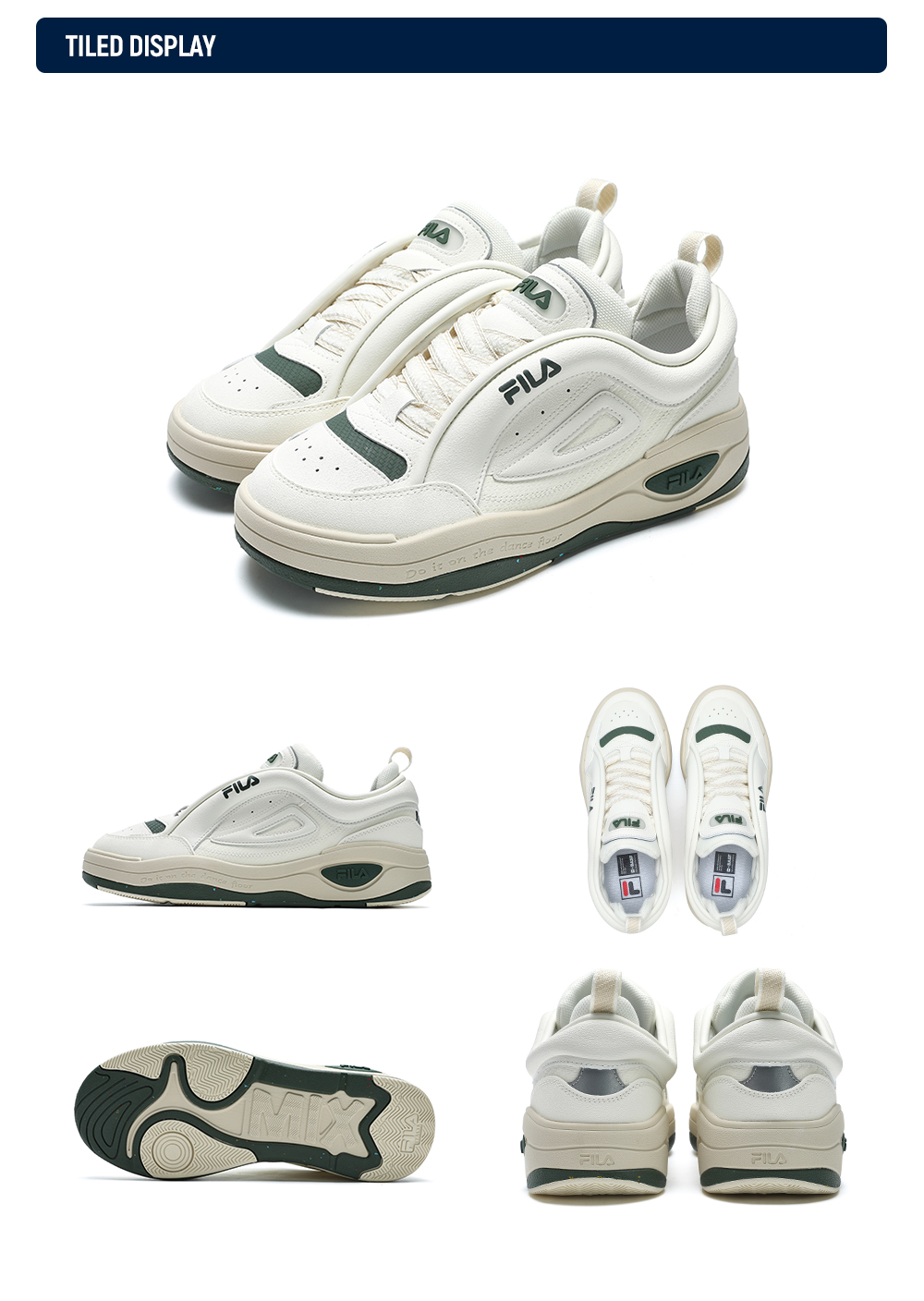 FILA CORE FASHION MIX 2 Men Sneakers (Green / White)