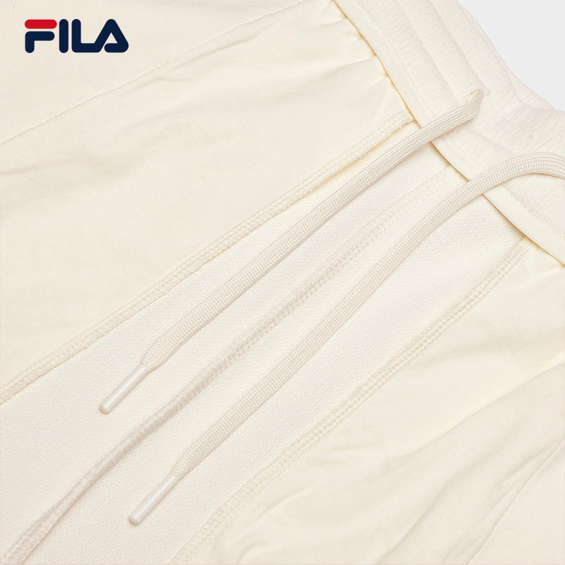 FILA CORE LIFESTYLE WHITE MILAN DESIGN WEEK Women Knit Pants (Ash)