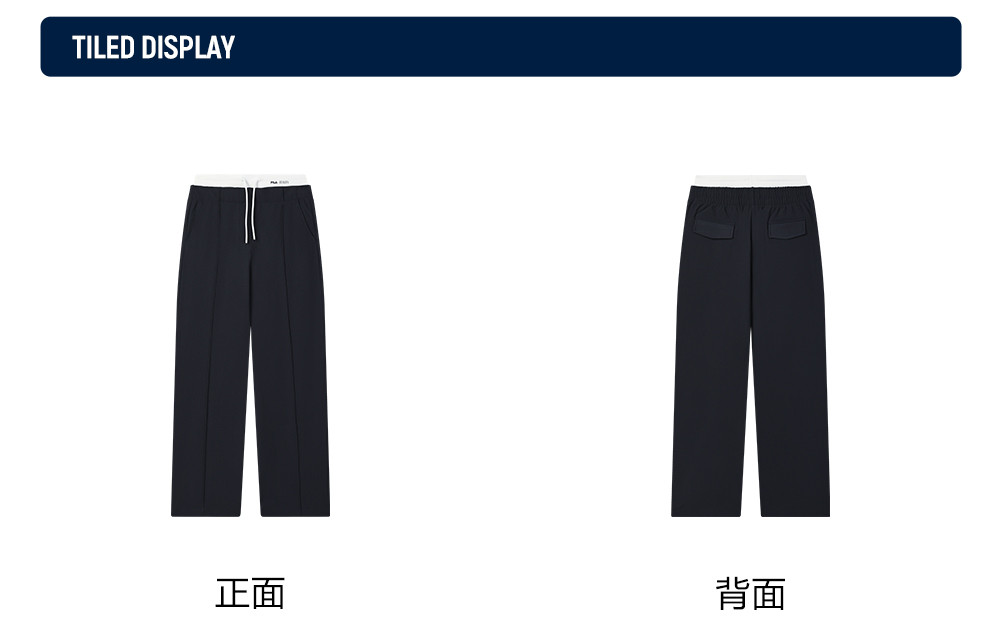 FILA CORE LIFESTYLE EMERALD TWILIGHT GLOW Women Knit Pants (Navy)