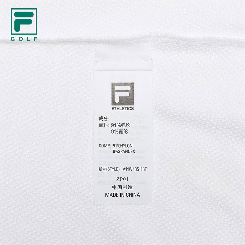 FILA CORE ATHLETICS GOLF Women Short Sleeve Polo (White) – FILA SG