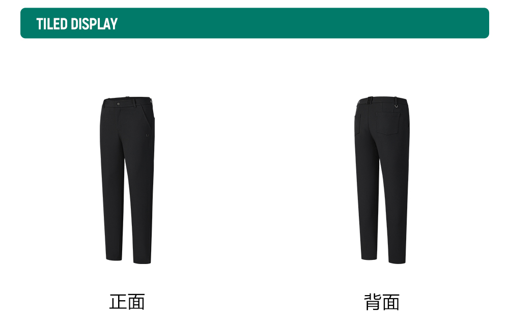 FILA CORE ATHLETICS GOLF MODERN FUSHION Women Woven Pants (Black)