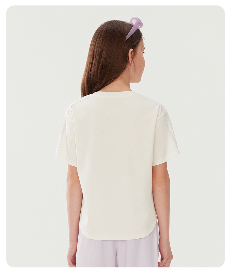 (130 - 165cm) FILA KIDS ORIGINALE Girl's Short Sleeve T-Shirt
