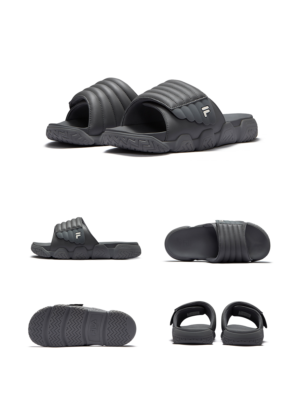 [NEW] FILA FUSION BARRICADE Men Slippers / Sliders (2 Colors Available) - T12M421503FCG / T12M421503FCK