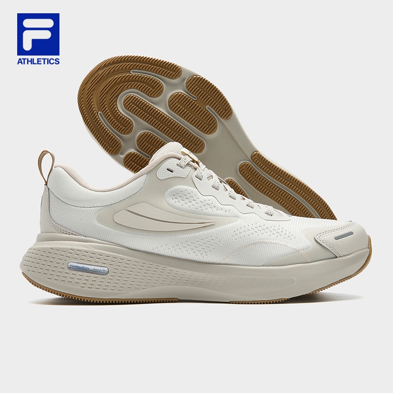 FILA CORE ATHLETICS SPORT PERFORMANCE FILA NUVOLE 3+ RUN Women Road Running Shoes(Beige/White)