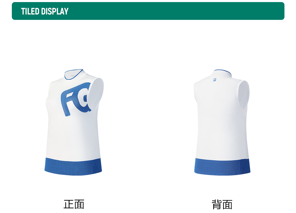 FILA CORE ATHLETICS GOLF RACEWAY DREAMS Women Knit Sweater (White)