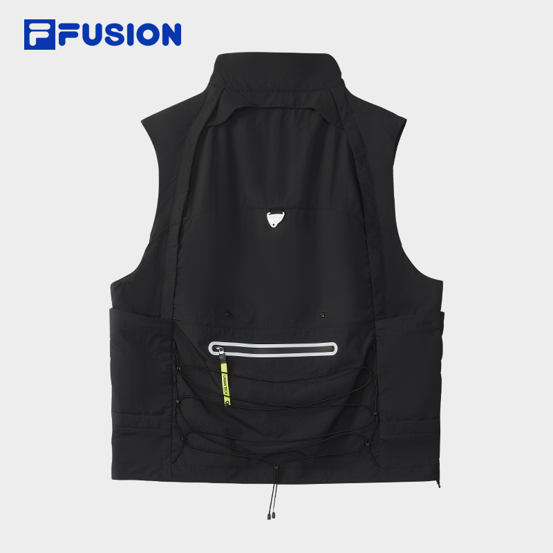 FILA FUSION X URBAN TECH CITY ASCENT Men Woven Vest (Black)