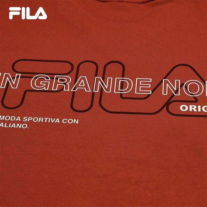 FILA CORE LIFESTYLE FILA ORIGINALE Men Sweatshirt Red