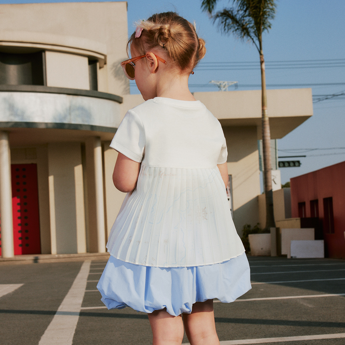 FILA KIDS WHITE LINE Girls Short Sleeves T-Shirt