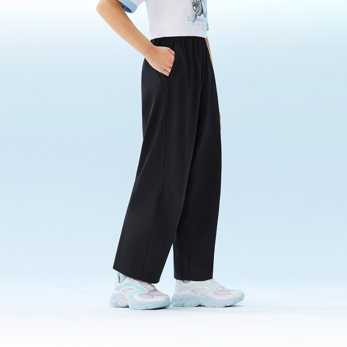 FILA KIDS WHITE LINE Boys Knit Pants