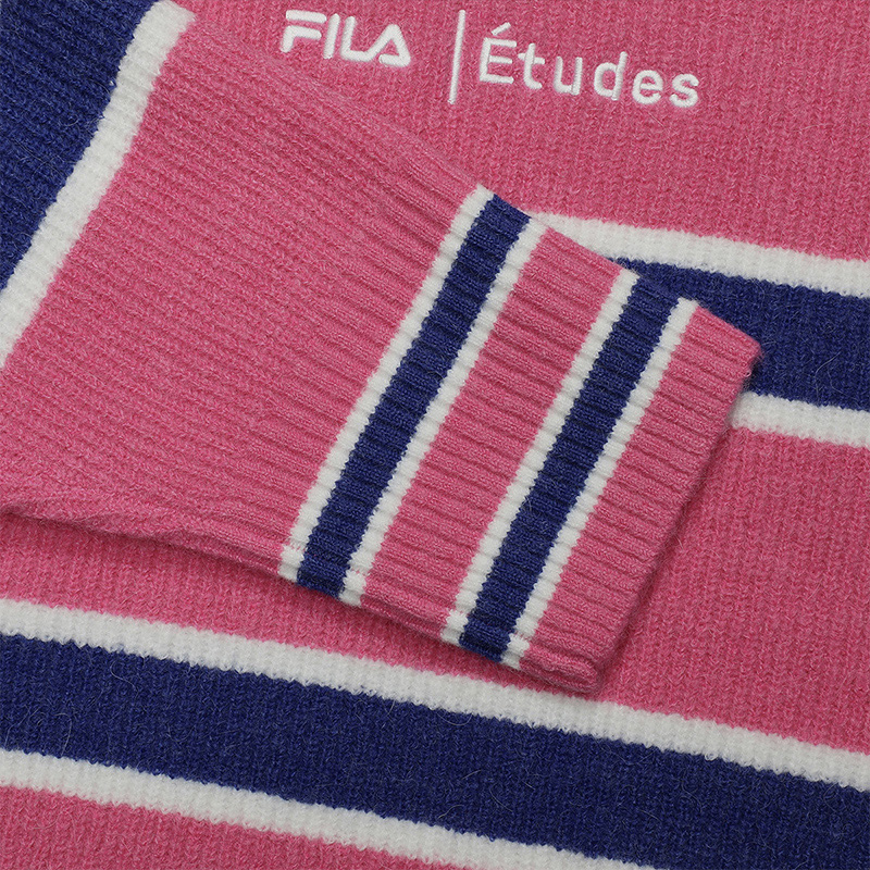 FILA CORE x ETUDES ANOTHER CLUB Women's Sweater in Pink