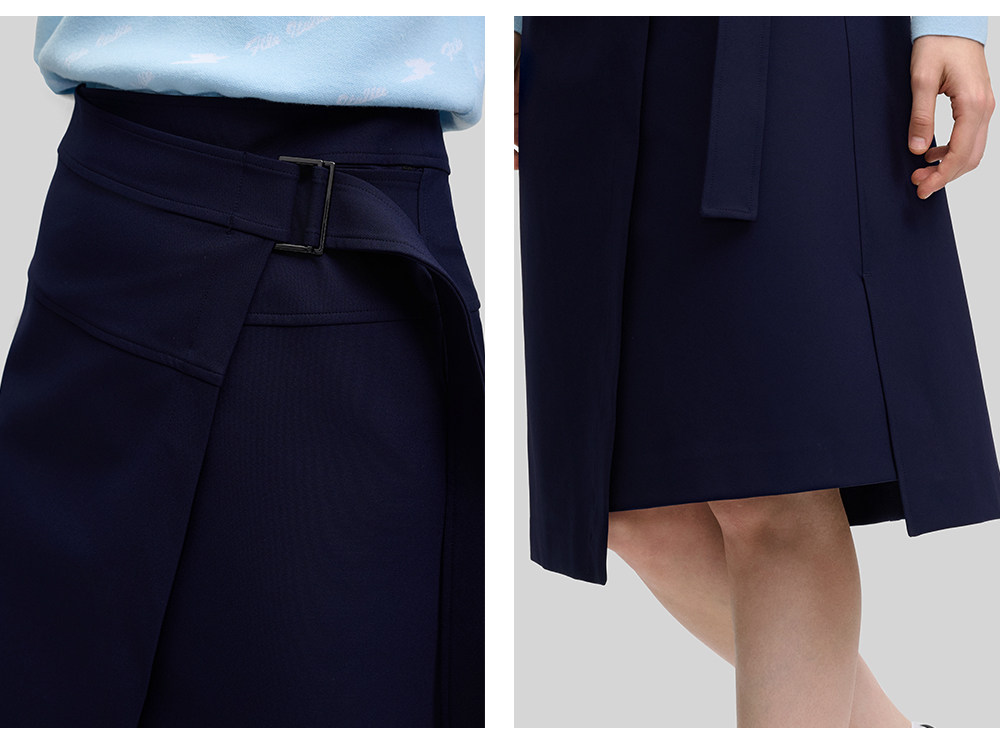 FILA CORE LIFESTYLE EMERALD ELEGANT HEART Women Skirt (Navy)