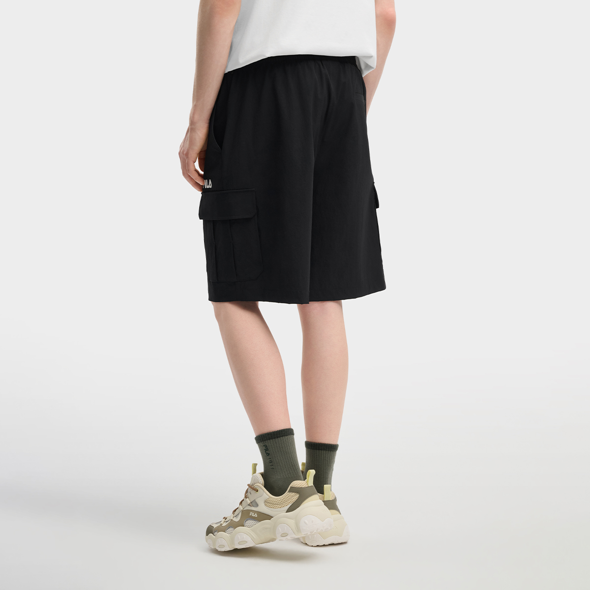 FILA CORE LIFESTYLE FILA ORIGINALE Football Culture Men Woven Shorts