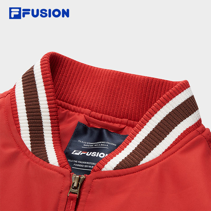 FILA FUSION INLINE CULTURE CNY COLLECTION Unisex Cotton Jacket (Red)