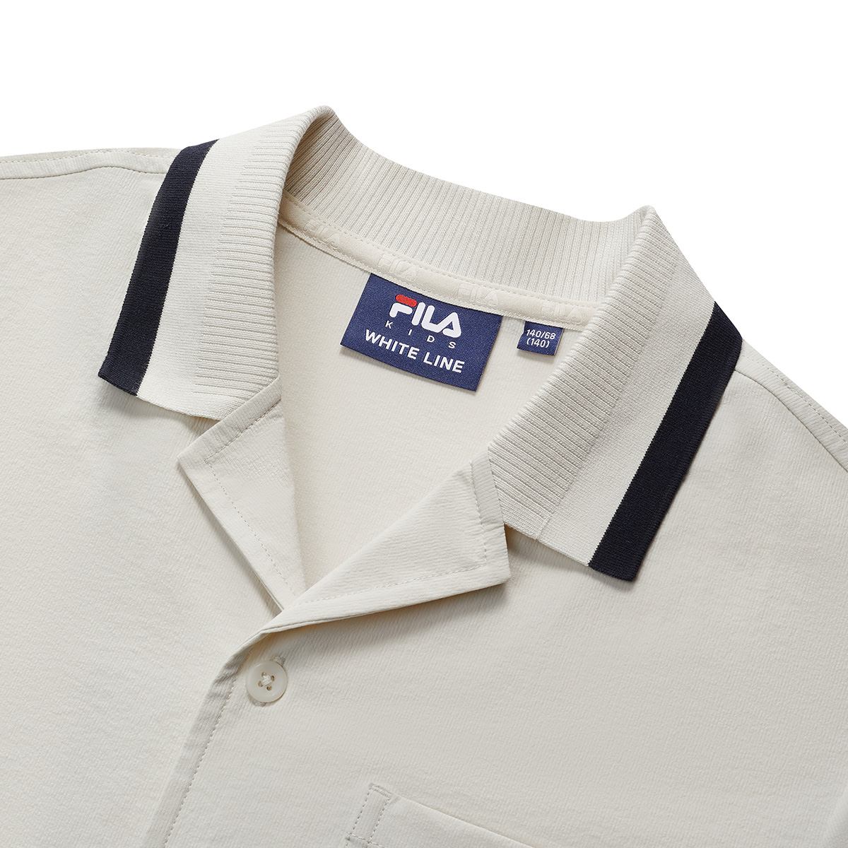 FILA KIDS WHITE LINE WHITE LINE Boys Short Sleeves Shirt