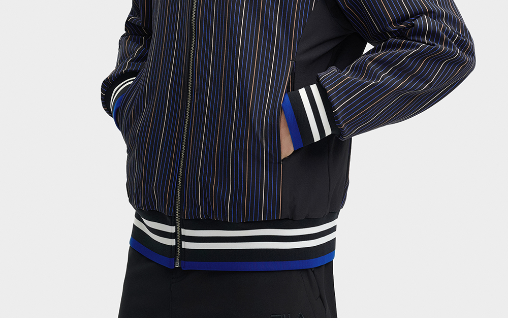 FILA CORE LIFESTYLE FILA ARCHIVE SETTANTA JACKET Men Woven Jacket (Navy)