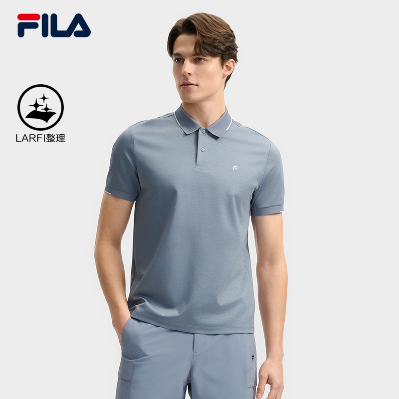 FILA CORE LIFESTYLE WHITE EVERYDAY ELEGANCE Men Polo T-shirt