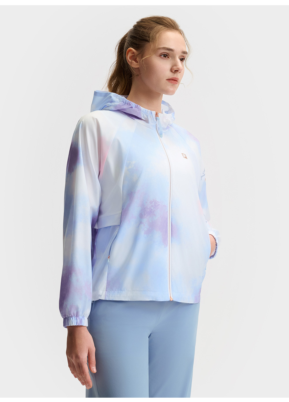 FILA CORE ATHLETICS FILA-FIT ARTE ELEGANTE Women Woven Jacket (Full Print)