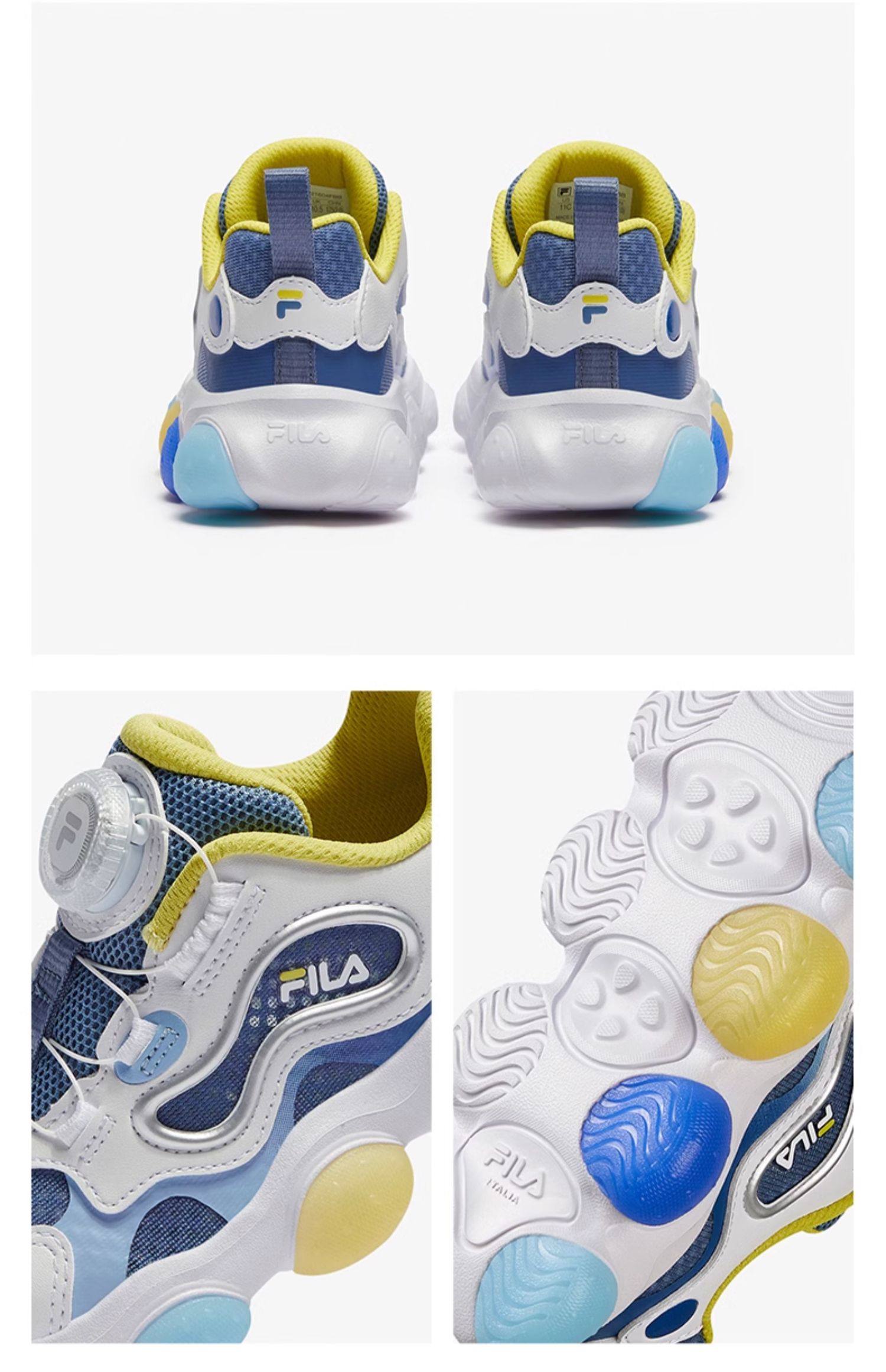 FILA KIDS Boys/Girls FRAGOLA Light-Up Shoes