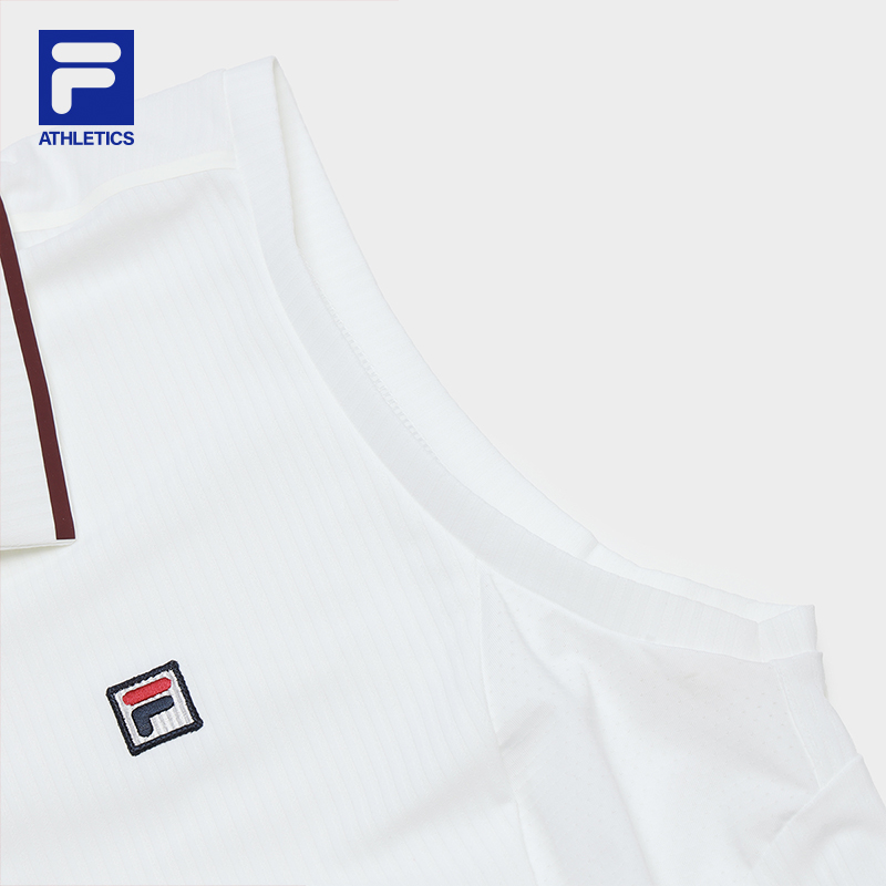 FILA CORE SPORTS ATHLETICS TENNIS Women Cotton Vest in White