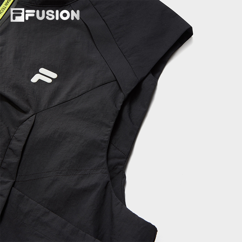 FILA FUSION X URBAN TECH CITY ASCENT Men Woven Vest (Black)
