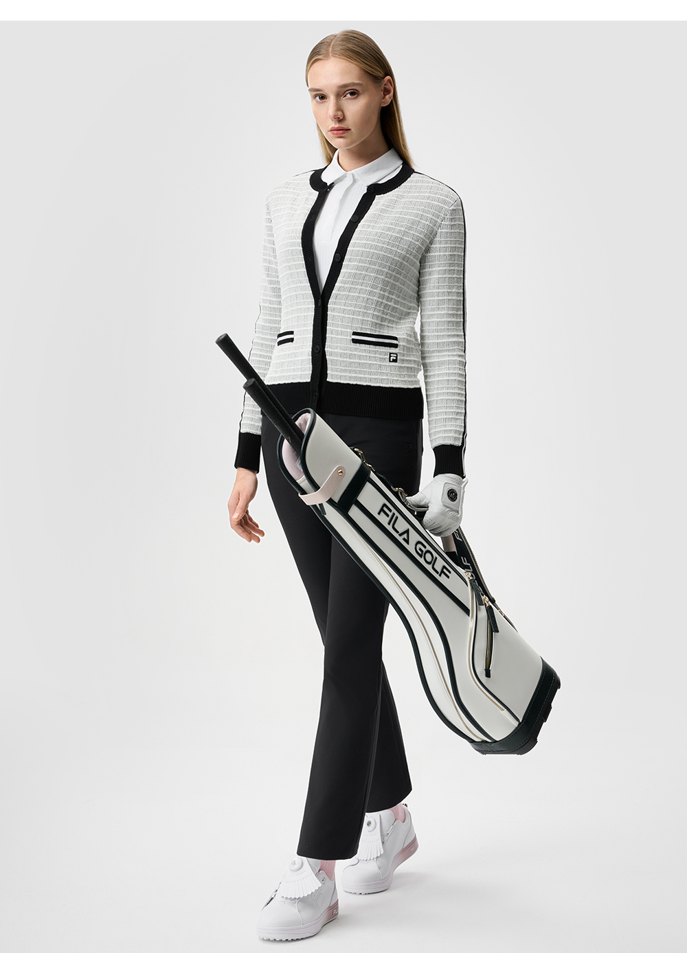 FILA CORE ATHLETICS GOLF MODERN FUSHION Women Jacket (White)