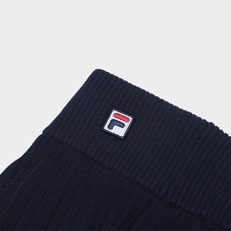 FILA CORE Women's TENNIS WHITE MATCH Skirt in Navy