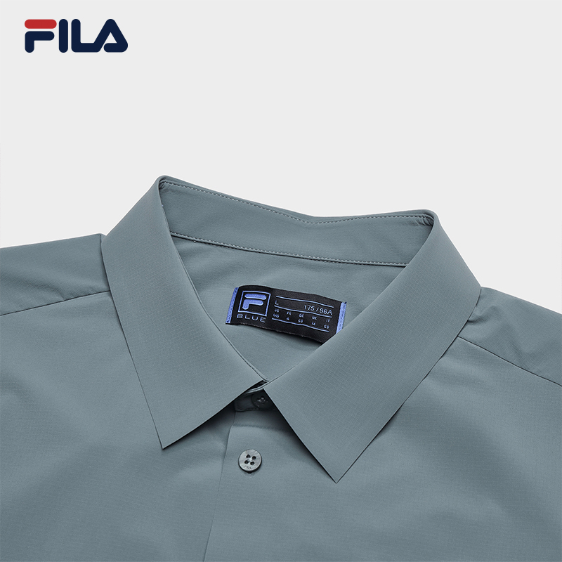 FILA CORE WHITE LINE BLUE Men Short Sleeve T-shirt in Green