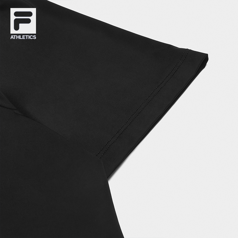 FILA CORE ATHLETICS FITNESS MEN Men Short Sleeve T-shirt (Black)