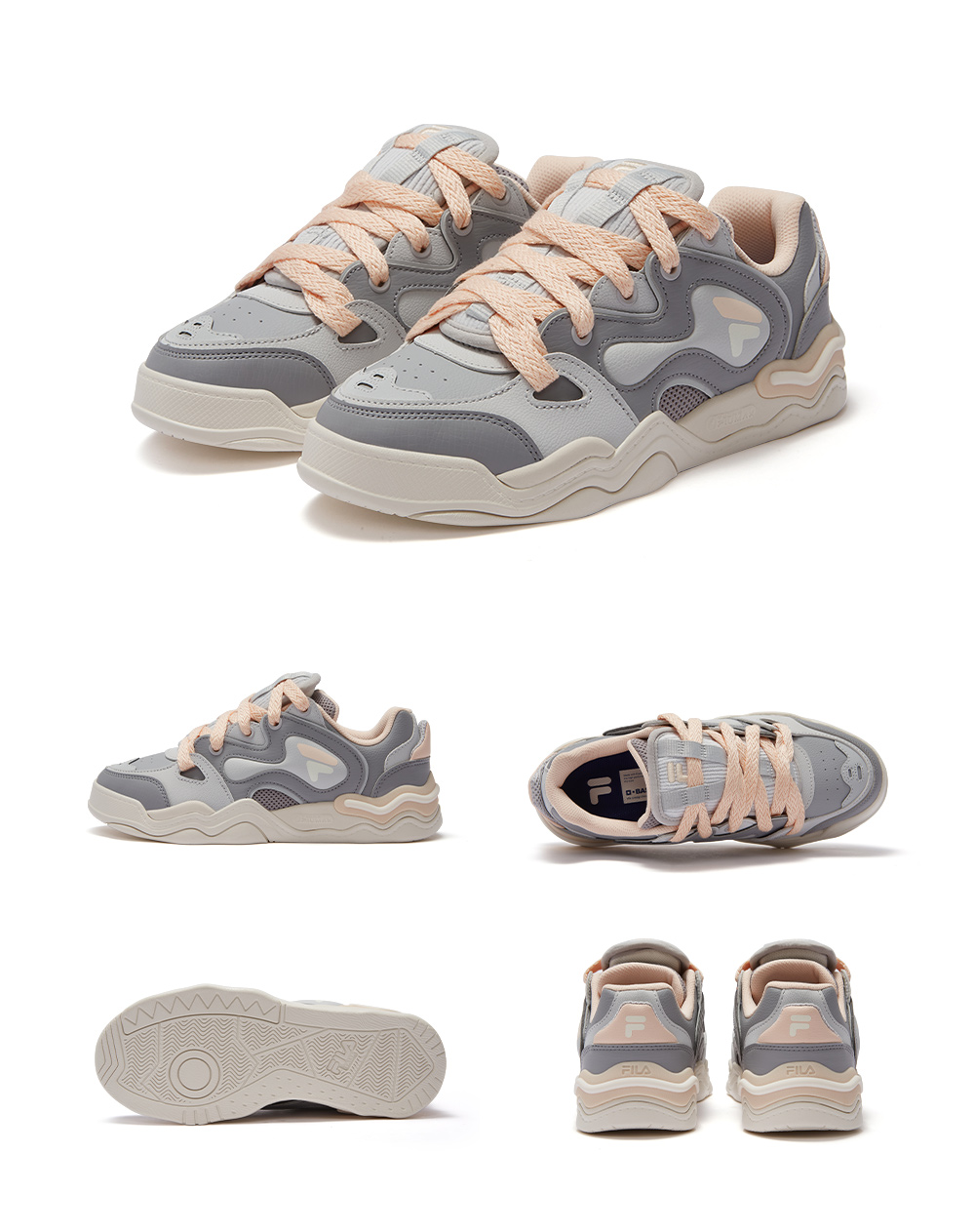 FILA FUSION FUSION KICK DX Women Skate Shoes (Pink / White)